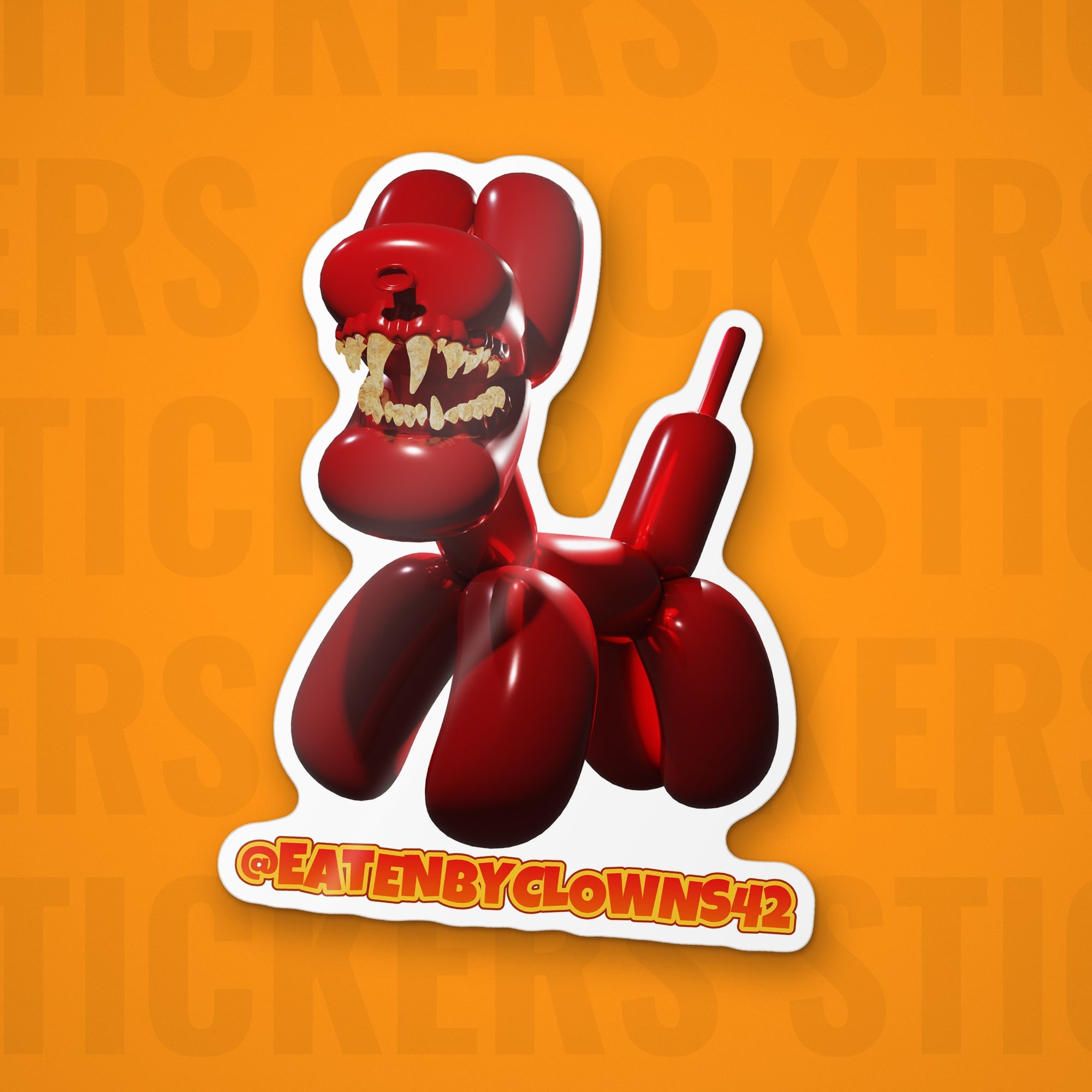 Balloon Dog Sticker